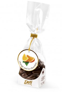 Orange Peel in Chocolate 100g GIFT BAG